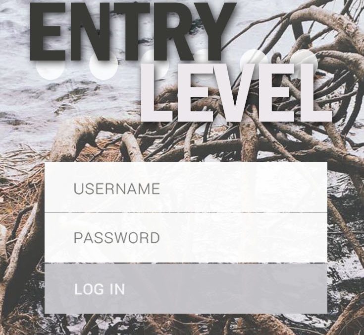 Entry Level Login